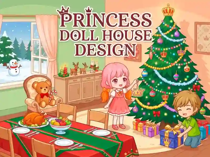 Hra Princess Doll House Design