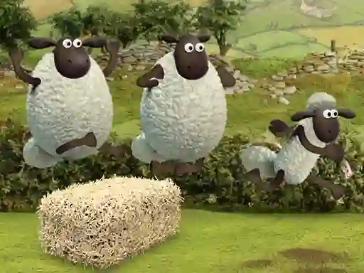 Hra Shaun the Sheep Alien Athletics
