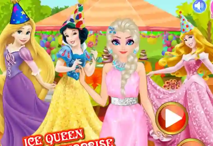 Hra Ice Queen Birthday Surprise