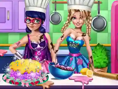 Hra SuperHero Cooking Contest