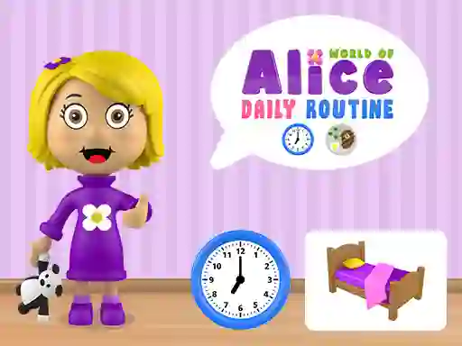 Hra World of Alice Daily Routine