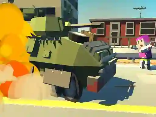 Hra Tank vs Zombie