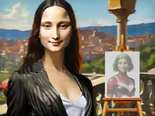 Hra Mona Lisa Fashion Experiments