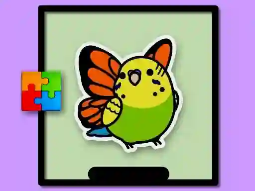 Hra Cute Budgie Puzzle