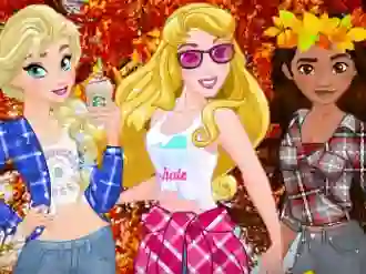 Hra Princess Fall Flannels
