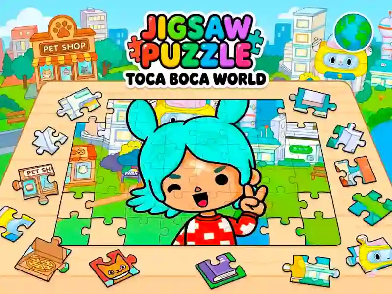 Hra Jigsaw Puzzle: Toca Boca World