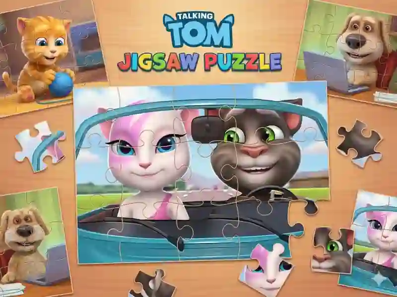 Hra Talking Tom Jigsaw Puzzle
