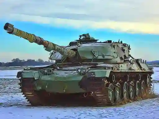 Hra Military Tanks Jigsaw