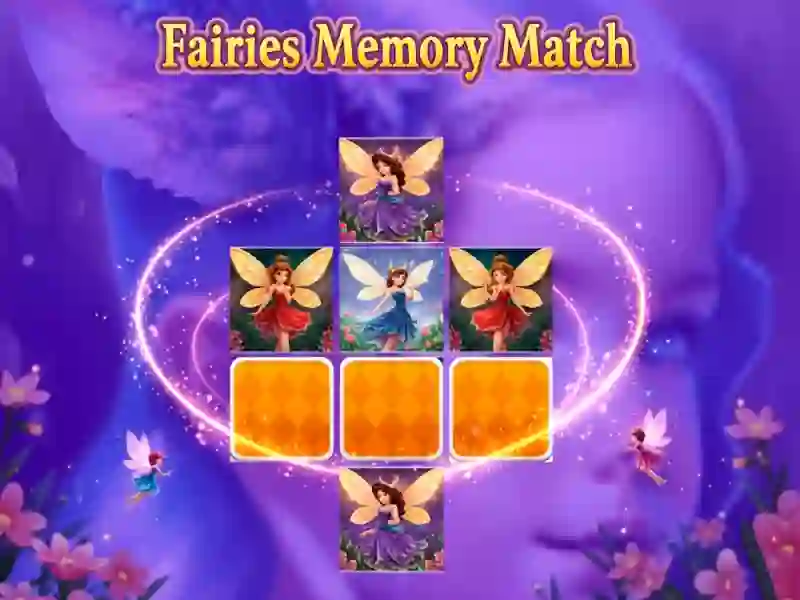 Hra Fairies Memory Match