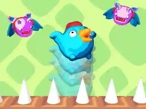 Hra Bouncing Chick