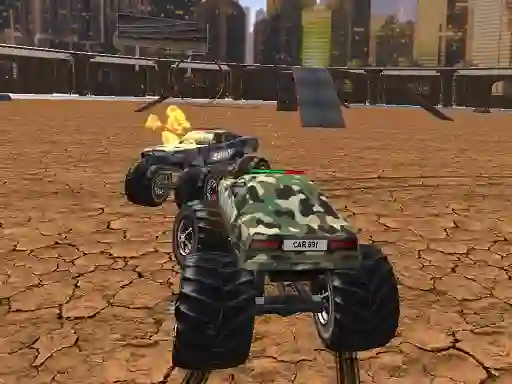 Hra Demolition Monster Truck Army