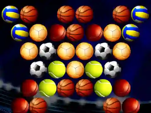 Hra Bubble Shooter Golden Football