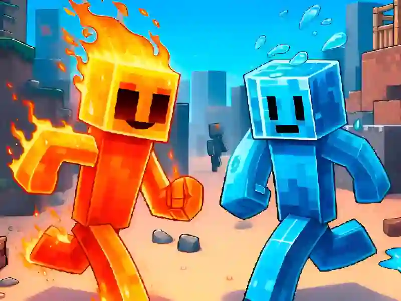 Hra Fire and Water Stickman