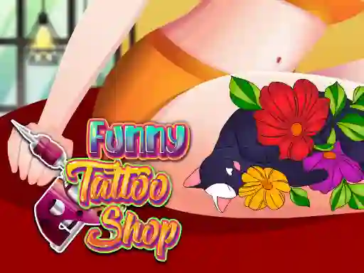 Hra Funny Tattoo Shop