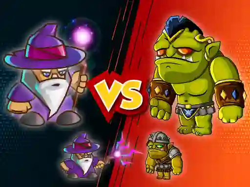 Hra Wizard vs. Orcs