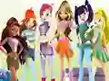 Hra Winx Club Puzzle Collection