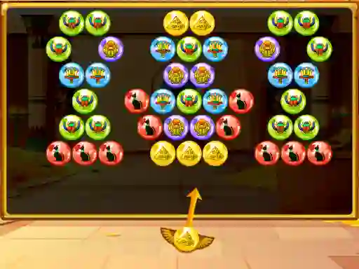 Hra Bubble Shooter Egypt