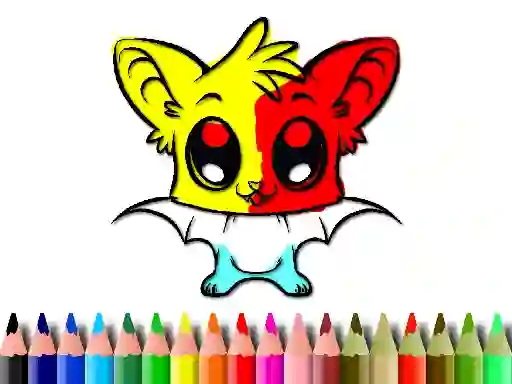 Hra Cute Bat Coloring Book