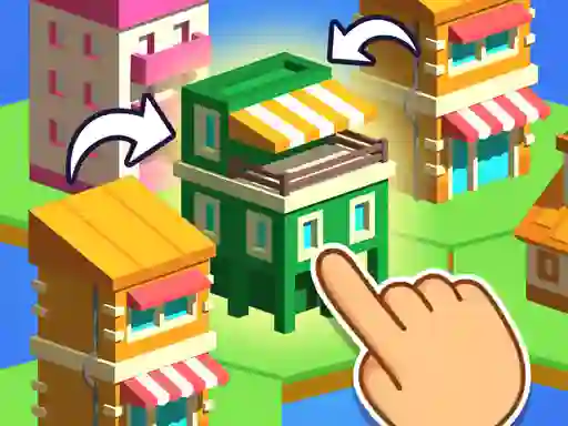 Hra Crafty Town Merge City