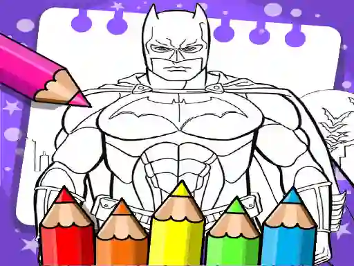 Hra Batman Beyond Coloring Book