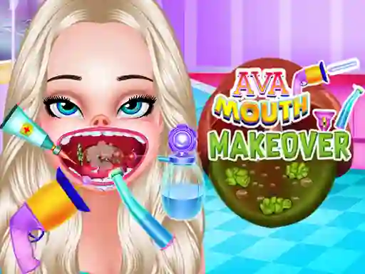 Hra Ava Mouth Makeover