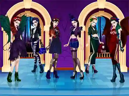 Hra Gothic Dress Up