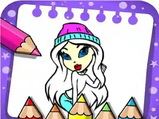 Hra Easy Bratz Coloring