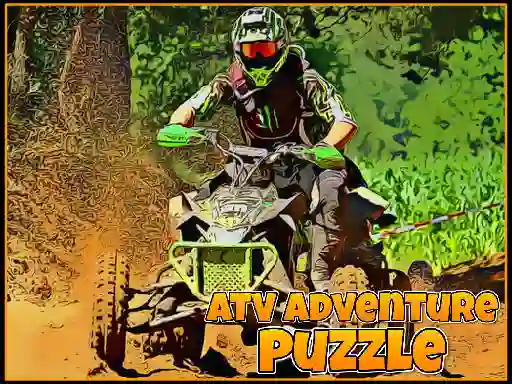 Hra ATV Adventure Puzzle