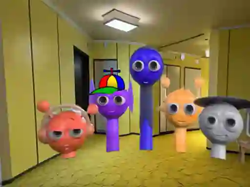 Hra Sprunki Backroom Terrors Skibidi Toilet