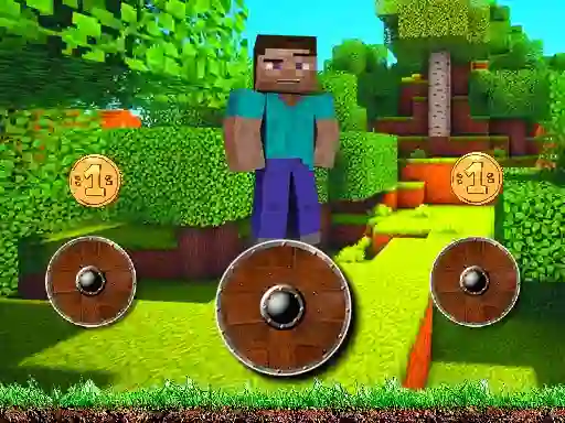 Hra Mineblock Rotate and Fly Adventure
