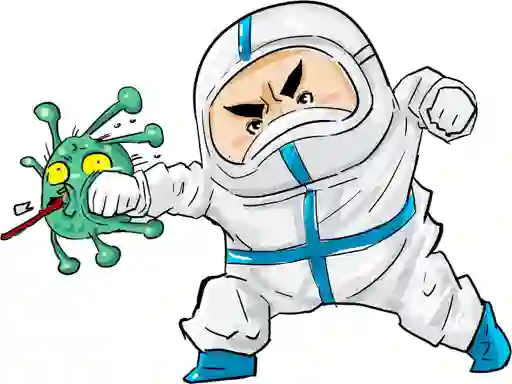 Hra Against Coronavirus Slide