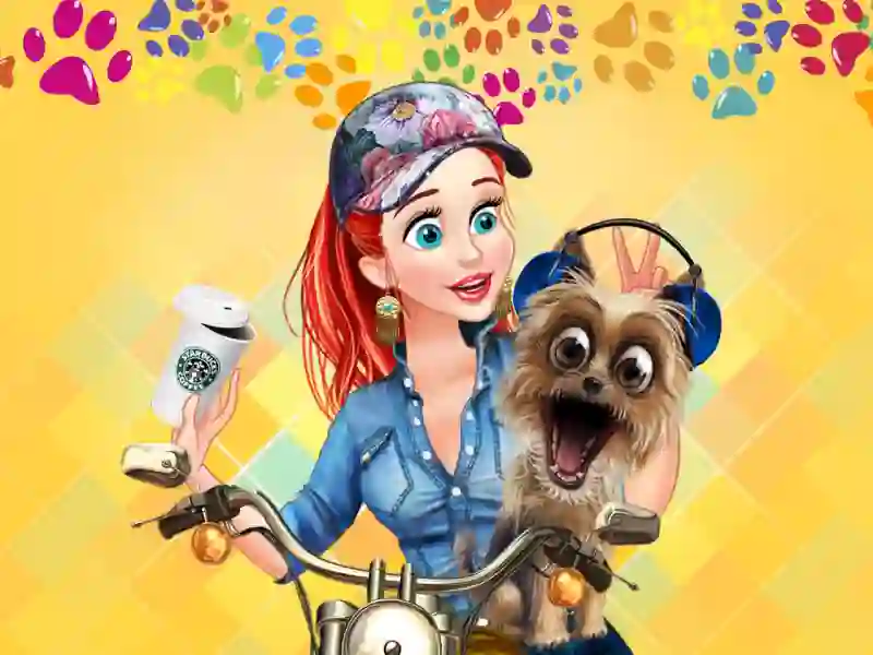 Hra Princesses & Pets Photo Contest