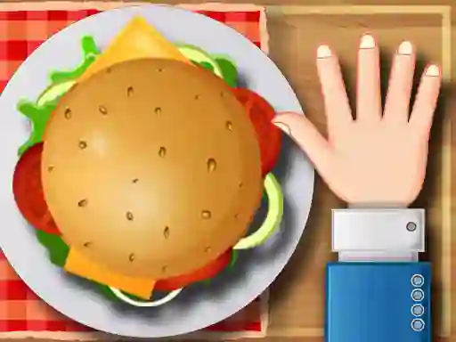 Hra Burger Challenge