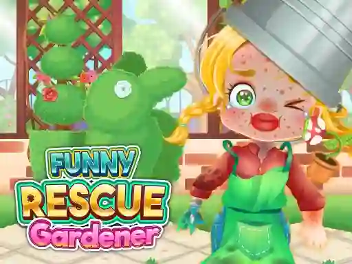 Hra Funny Rescue Gardener