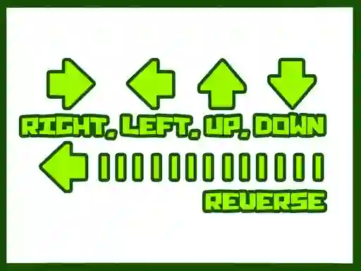 Hra Right Left Up Down Reverse