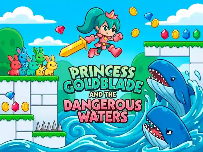Hra Princess Goldblade and the Dangerous Waters