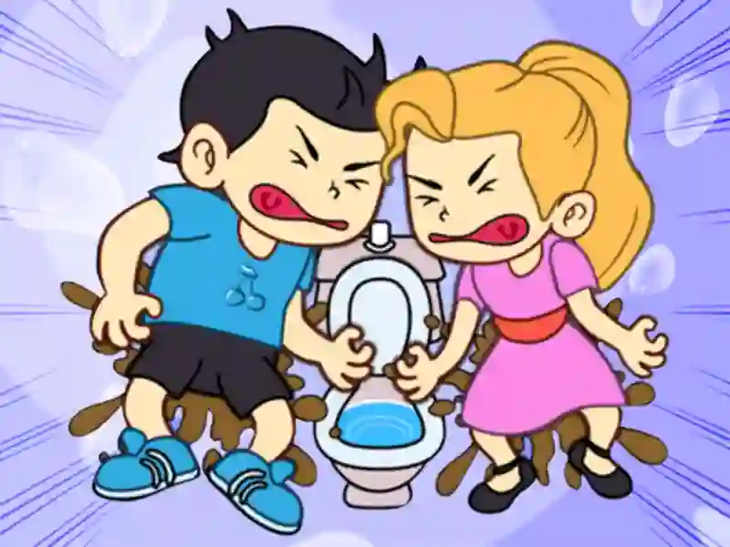 Hra Toilet Rush Race: Draw Puzzle