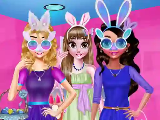 Hra Funny Easter Girls