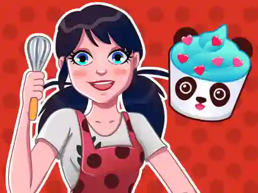 Hra Miraculous Cupcake maker
