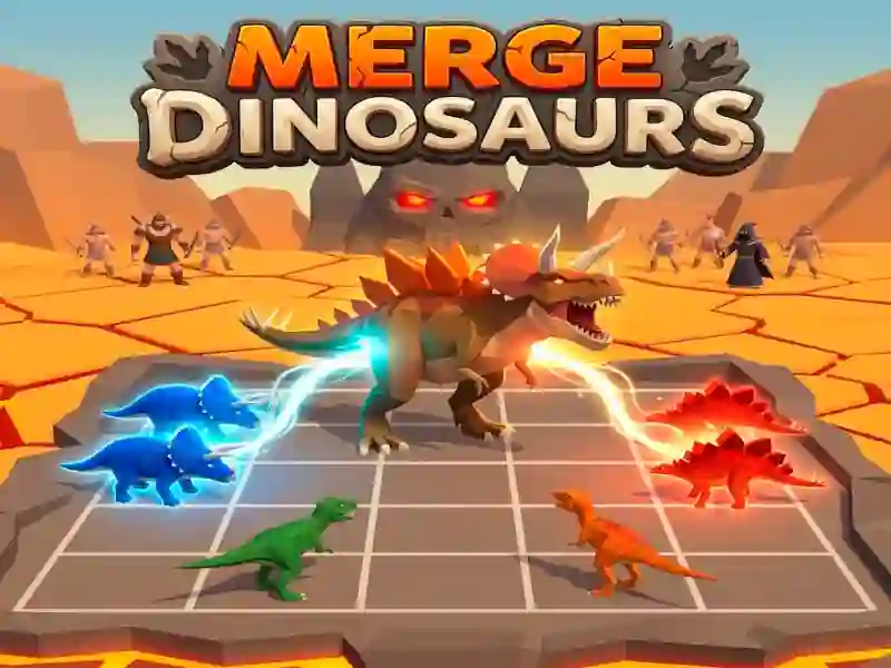 Hra Merge Dinosaurs