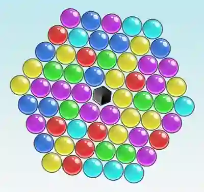 Hra bubble Spin