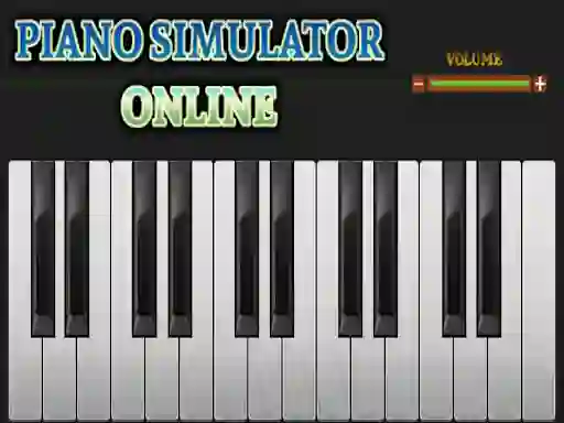 Hra Piano simulator online