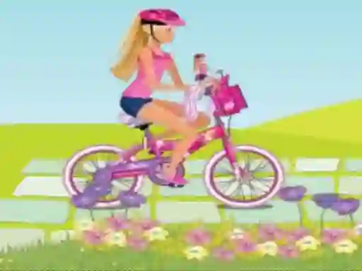 Hra BARBIE RIDES A BIKE