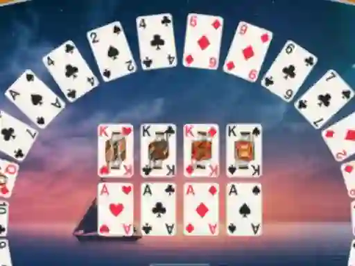 Hra Crescent Solitaire