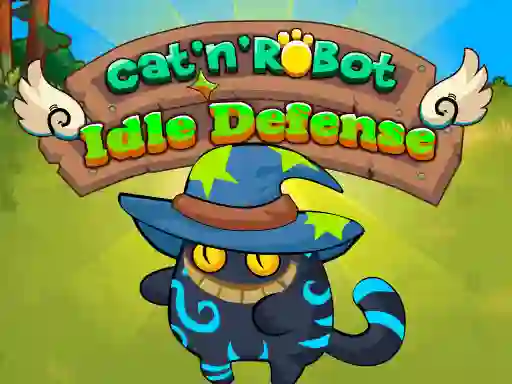 Hra Cat'n'Robot Idle Defense