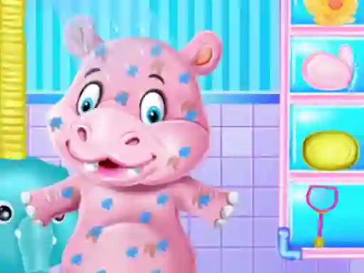 Hra Baby Hippo Bath Time