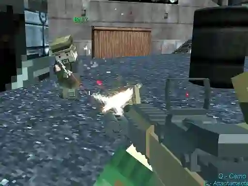 Hra Pixel Gungame Arena Prison Multiplayer