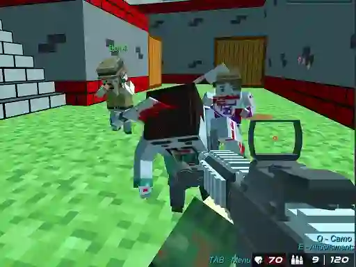 Hra Blocky Wars Advanced Combat Swat