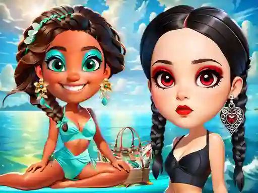 Hra Wave Chic Ocean Fashion Frenzy