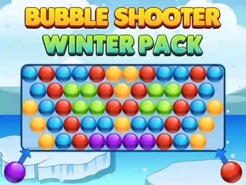 Hra Bubble Shooter Winter Pack